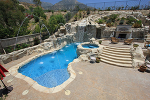 Going for a natural look? Consider adding a waterfall to your pool! They're perfect for creating water movement and plenty of fun for any pool.